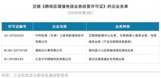 工信部注销3家企业跨地区增值电信业务经营许可证，规范电信市场运营秩序